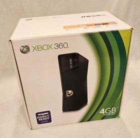 Microsoft Xbox 360 S 4GB Console - Black (1439)