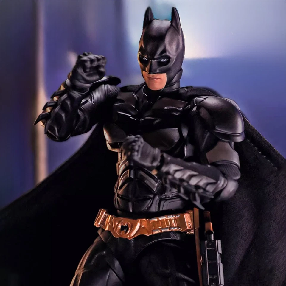 Figura de acción Batman el Caballero Oscuro colección DC escala 1:9 Fondjoy 7" en caja Foto 4 de 4