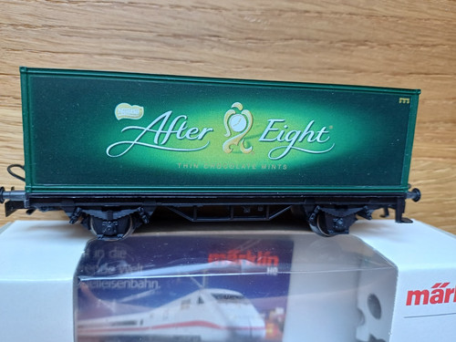 Märklin H0 94303,  Containerwagen "After Eight", OVP, XU9168X | Condition: Gebraucht