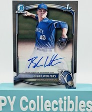 2025 Bowman Chrome #CPA-BW Blake Wolters Prospect Autographs AU