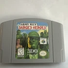 Army Men: Sarge's Heroes (Nintendo 64, 1999) - Cart Only