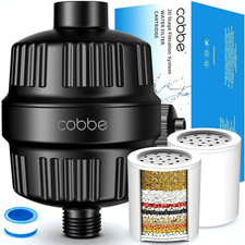 Cobbe Shower Filter for Hard Water Shower Head Filter - with Replaceable Filter