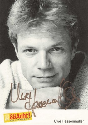 Uwe Hessenmüller Original Signiert Autogramm Autogrammkarte 88,8 Stadtradio RBB