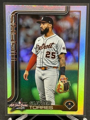 2025 Topps Update - Gleyber Torres - All Star Game Insert - Rainbow Foil - Tiger