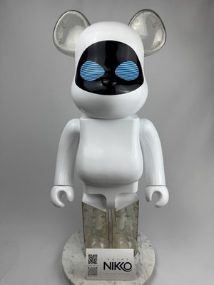 Medicom BE@RBRICK EVE 1000% Disney Pixar WALL-E Bearbrick Figure No Box