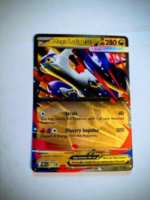 Pokémon Mega Latias EX #011, Black Star Promo, Double Rare, Mega Evolutions. N/M