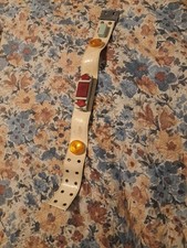 Vtg BICYCLE VESPA SCOOTER TURN SIGNAL BELT TESTED WORKS Rare Battery Operated