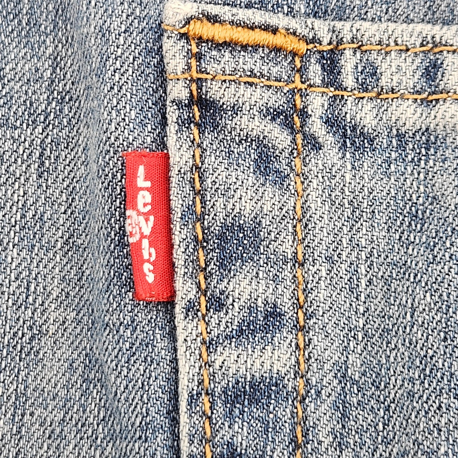 Levi Strauss 527 Mens Jeans Dark Wash Bootcut Fit W34 L32 Cowboy Western Denim thumbnail 10