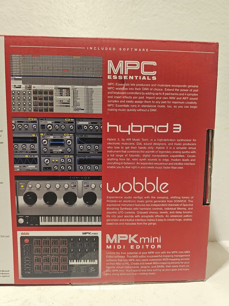 Akai Professional MPK Mini Special Edition Red, New, Open