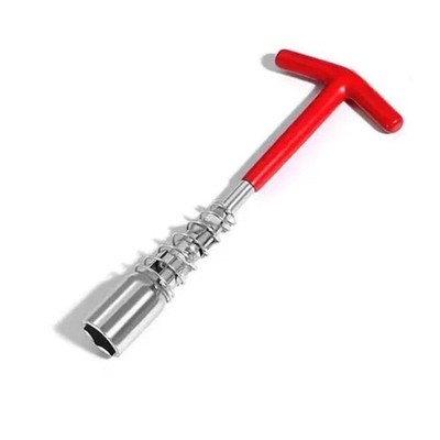 Universal 21mm Short Spark Plug Socket Wrench - 360° T-Type Swivel Auto Tool