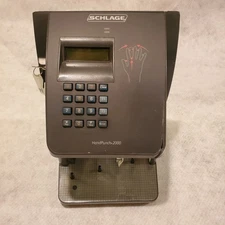 Schlage Biometric HP-2000 Hand Punch Biometric Time Clock with Key