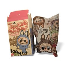 AUTHENTIC Labubu Monsters Exciting Macaron vinyl SINGE Blind Box - Authentic