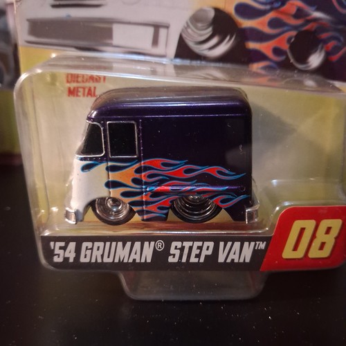 Step One Automotive Car Tuned Series 4 Customs 1954 Grumman Step Van #08 1:64 Diecast ...