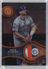 2025 Topps Tribute Stamp of Approval Relics Orange 11/25 Pete Alonso 0dj8