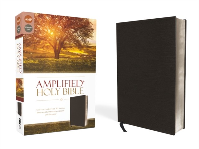 Amplified Holy Bible Bonded Leather Black LEATHER-BOUND - Image 4