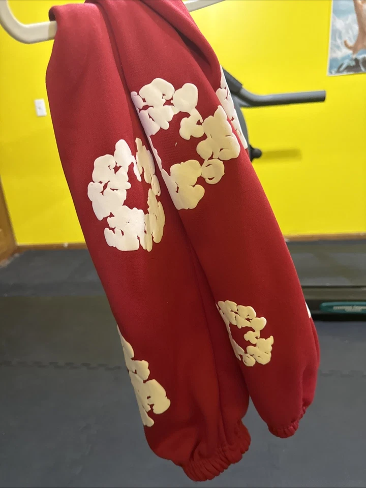 Pantalones de mezclilla rojos Tears para hombre L Foto 4 de 4