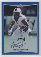 2016 Leaf Metal Draft Blue Prismatic 19/50 Josh Ferguson #BA-JF1 Auto 0f8