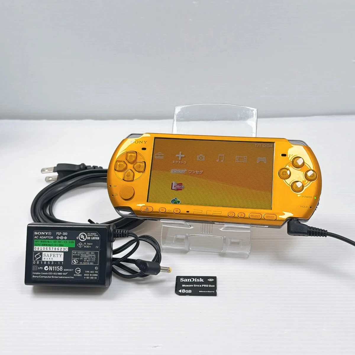 Sony PSP-3000 Yellow Video Game Consoles for sale - eBay