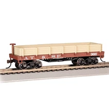 Bachmann Industries HO OLD TIME GONDOLA ATSF #966 BAC15401 HO Rolling Stock