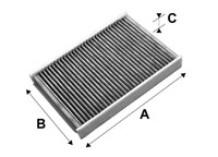 Filter Innenraumluft FüR CitroËN Jaguar Peugeot Volvo Land Rover C5 Iii Break C6