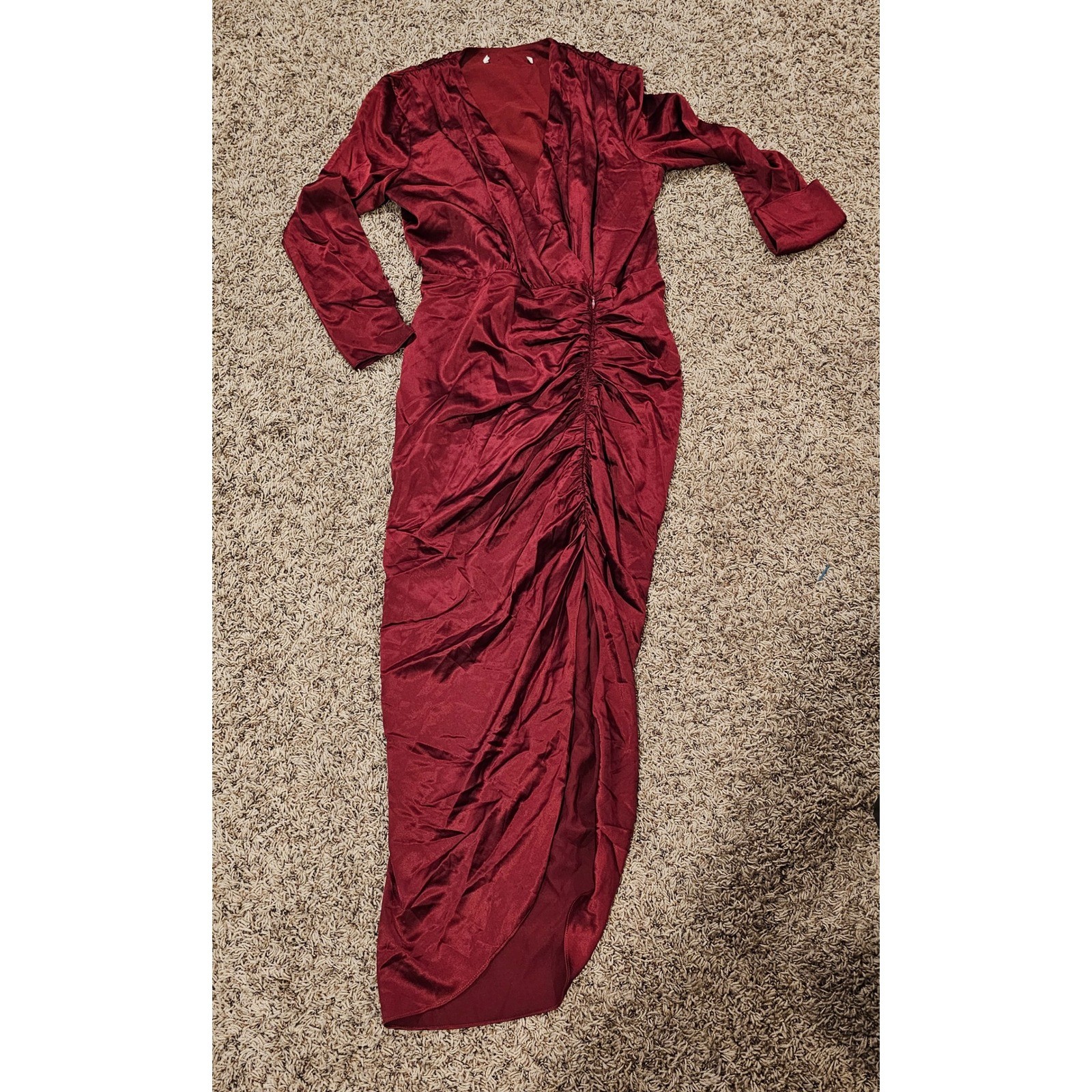 Veronica Beard Women's Cameri Ruched Silk Blend R… - image 2