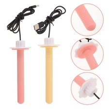 2 Pcs Parrot Heating Pole Bird Cage Heater for Parakeets Station