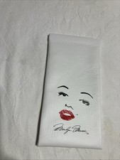 Marilyn Monroe Large White Eyeglass Soft Case