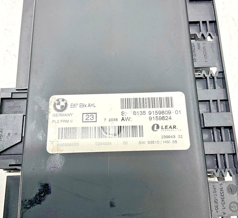 2007 BMW 328I FOOTWELL ADAPTIVE CONTROL MODULE UNIT 6135915980901 OEM - Image 3 of 4