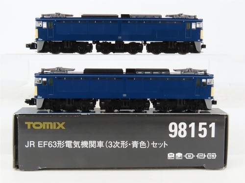 N TOMIX 98151 JR Japón Ferrocarriles Clase EF63 3ª Generación Eléctrico Juego de 2 Unidades | Zustand: Used