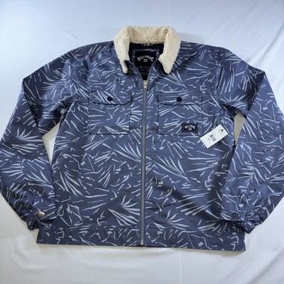 Billabong Xander Jacket Sherpa Collar Men s Small NWT Surf Skate