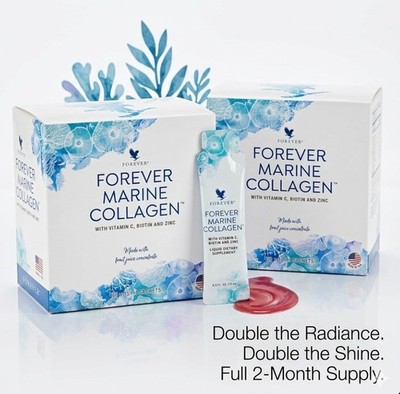 2 X Forever Marine Collagen   30 Individual Sachets | Premium Beauty from Within