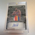 Panini Obsidian Ajay Mitchell Rookie Jersey Ink Auto /125 RJI-AJY Thunder