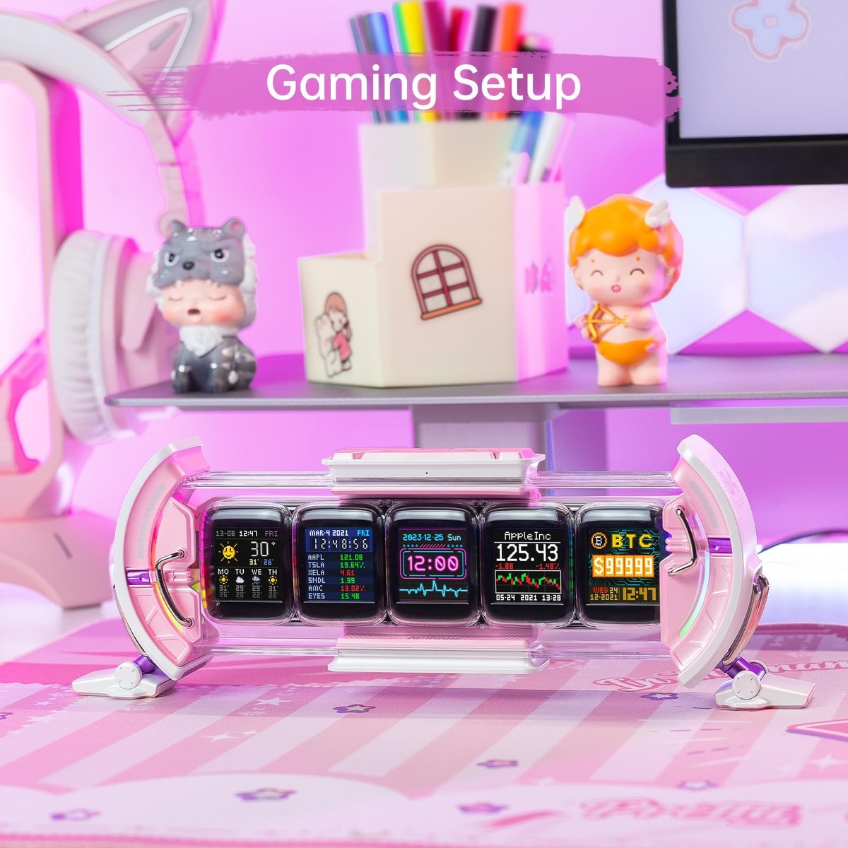 Divoom Ditoo Pink+Times Gate Pink - Cute Pixel Display Art