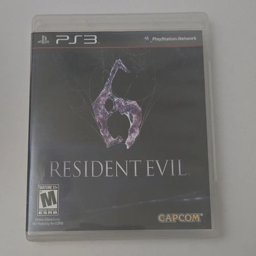 Capcom Resident Evil 6 PS3 NTSC-U/C Action Adventure Survival Horror Multiplayer