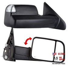 Towing Mirrors Fit 2002-2008 For Dodge For Ram 1500 2003-2009 For Dodge For