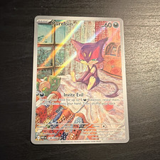 The Pokémon Company Purrloin 136/086 Sv: White Flare IR Holo Full Art ENG 2025 on eBay