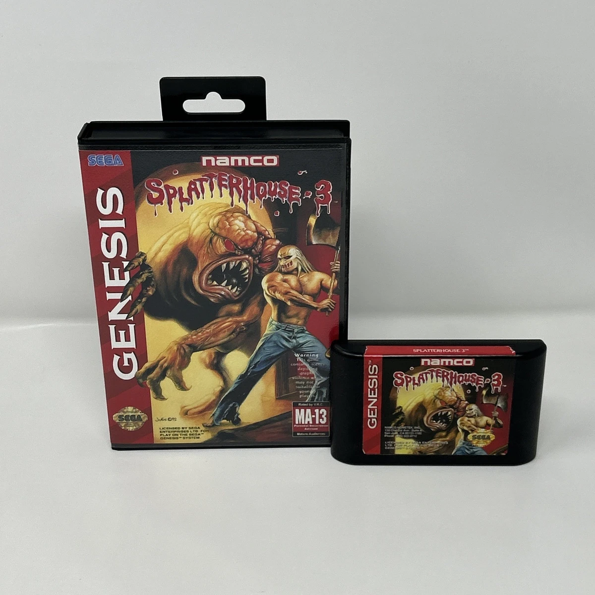 Sega Genesis Video Games Splatterhouse 3 1993 for sale | eBay