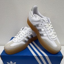 adidas Sambae White Silver Metallic Gum W for sale | eBay