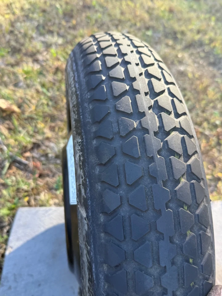 2010 HONDA INSIGHT HYBRID SPARE TIRE T135 80 D15 OEM  - Image 3 of 4