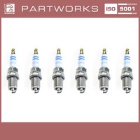 6X ZüNdkerze FüR Porsche 997 Turbo Bis -'09 Bosch