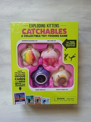 Exploding Kittens Catchables Collectible Toy-Tossing Game 
