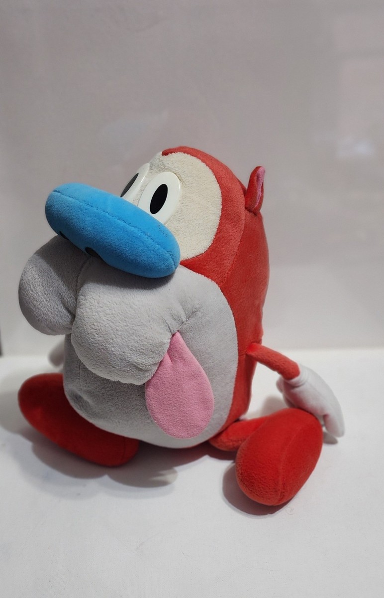 Nickelodeon Dakin 1992 Stimpy Plush - Ren and Stimpy Show