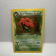 dark vileplume pokemon card 13/82 Team Rocket Holo for sale online Dark Vileplume is now Confused (after dealing damage). Is my 1st edition Dark