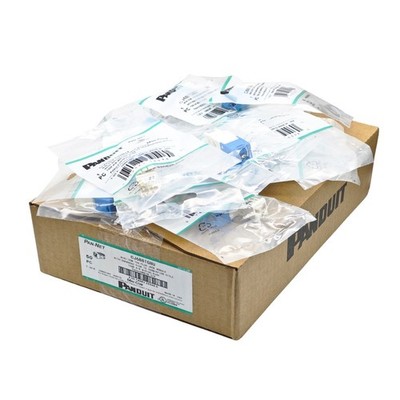 50X CJ688TGBU Giga TX For Panduit Cat6 MiniCom UTP RJ45 Network Jack Module Blue