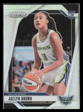 2024 Panini Prizm WNBA #31 Jaelyn Brown Silver Prizms