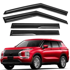 For 2022-2025 Mitsubishi Outlander Window Visors Vent Sun Rain Guards