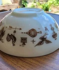 Vintage Pyrex Early American Bowl Cinderella Mixing Bowl