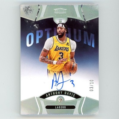 2021 Eminence Anthony Davis #ODA-ADV Optimum Diamond Autographs #/10 EX not NM