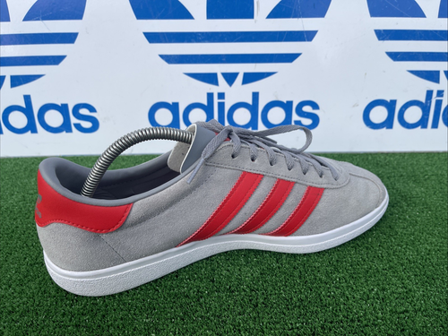 RARA 2020 ADIDAS Jogger OG SPZL Scarpe da Ginnastica Uomo Terrazza, Grigio Chiaro/Rosso UK 8 - Foto 6 di 15