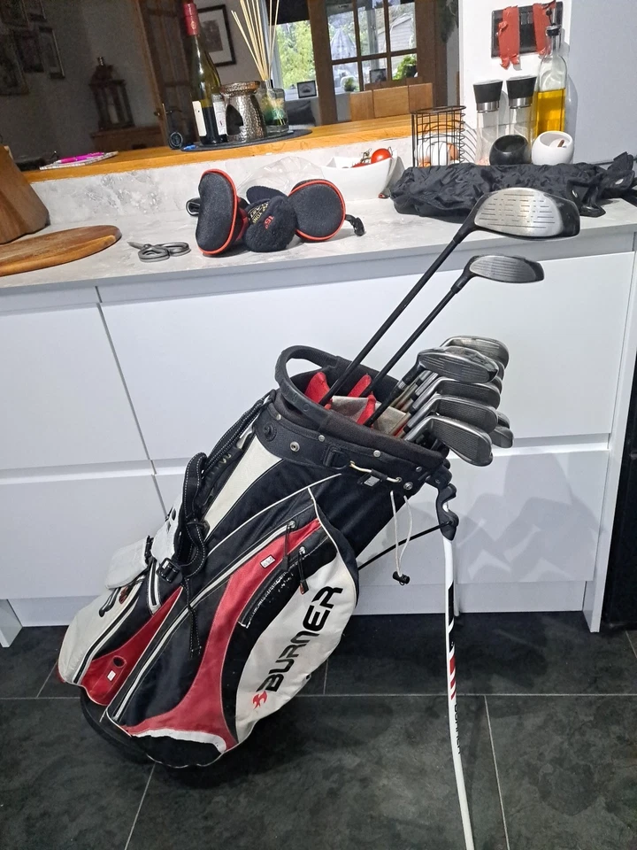 FULL SET OF MENS YONEX SUPER ADX 200 PPS GRAPHITE GOLF CLUBS, RIGHT HANDED - Image 4 of 4